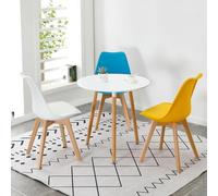 Dining Table,For Coffee Shop Milk Tea Shop,With Chairs Negotiation Table, Modern Simple Negotiation Table And Chair Combination For Reception, Leisure, Small Round Table
