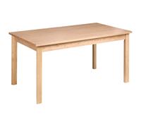 Dining Table GISELA Light Oak 160 cm 90 cm