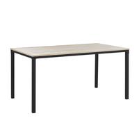 Dining Table HOCKLEY Light Brown 150 cm 90 cm