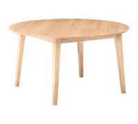Dining Table HUNTLEY Light Oak 140 cm 140 cm