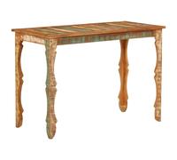 vidaXL Dining Table 160x80cm Solid Reclaimed Wood Kitchen Dinner Room Tables