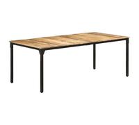 Dining Table Kitchen Dining Room Side Dinner Table Rough Mango Wood vidaXL