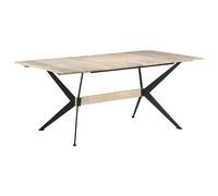 Dining Table Kitchen Dining Room Side Dinner Table Solid Mango Wood vidaXL