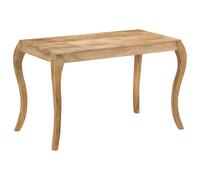 Dining Table Kitchen Dining Room Side Dinner Table Solid Mango Wood vidaXL