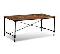 (180 x 90 x 76 cm) vidaXL Dining Table Kitchen Dining Room Side Dinner Table Solid Reclaimed Wood