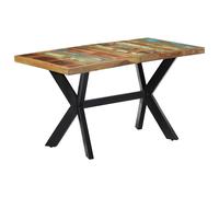 Dining Table Kitchen Dining Room Side Dinner Table Solid Sheesham Wood vidaXL