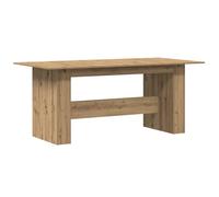 vidaXL Dining Table Artisan Oak 180x90x76 cm Engineered Wood