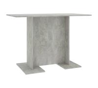 vidaXL Dining Table Concrete Grey Engineered Wood Indoor Kitchen Furniture