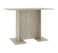 vidaXL Dining Table Sonoma Oak Engineered Wood Indoor Kitchen Dinner Table