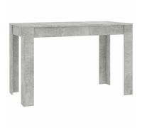 vidaXL Dining Table Concrete Grey 120x60x76 cm Engineered Wood