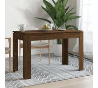 (brown oak) vidaXL Dining Table Engineered Wood Kitchen Dining Room Table Multi Colours