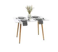 Dining table Kitchen table Dining room table Kitchen dining table Bamboo MDF