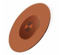 Dining Table Lazy Susan Turntable for Banquets 360° Rotatable Serving Plate Round 20/24/27/31/35/39inch Brown Tempered Glass Smooth Swivel Plate Tabletop Centerpiece (Size : 50cm/20)