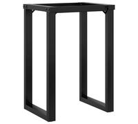 Dining Table Legs O-Frame Desk DIY Metal Furniture Steel vidaXL