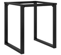 vidaXL Dining Table Legs O-Frame Desk Legs DIY Metal Furniture Legs Steel