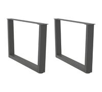 Dining Table Legs V-Shape Desk Legs Kitchen Furniture Leg 3 pcs Steel vidaXL