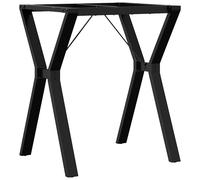 vidaXL Dining Table Legs Y-Frame Desk Legs DIY Metal Furniture Legs Steel