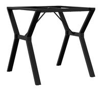 vidaXL Dining Table Legs Y-Frame Desk Legs DIY Metal Furniture Legs Steel