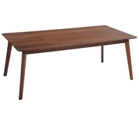 Dining Table MADOX Dark Walnut 200 cm 100 cm