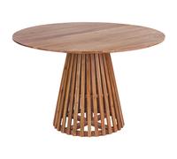 Dining Table MESILLA Brown 120 cm 120 cm Acacia Wood