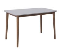 Dining Table MODESTO Grey 118 cm 77 cm Wood