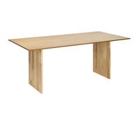 Dining Table MOORA Natural Ash Wood 180 cm 90 cm