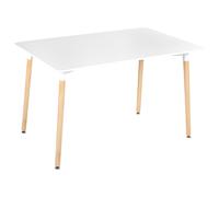 Dining Table NEWBERRY White 120 cm 80 cm