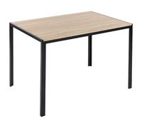 Dining Table NEWFIELD Light Brown 120 cm 80 cm