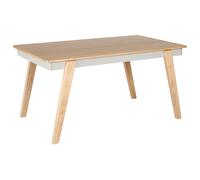 Dining Table PHOLA Light Oak 150 cm 90 cm