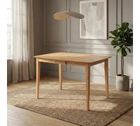 Dining Table Seattle Extendable Square/Rectangle Oak 75-120x75cm
