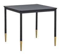 Dining Table SHALFORD Black 80 cm 80 cm