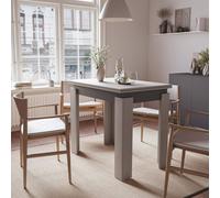 Dining Table Shefa Line Family 90-120 Grey - Anthracite