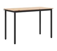 Dining Table Solid Pine Wood Modern Tables Kitchen Furniture Room for vidaXL