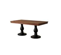Dining Table Solid Wood Dining Table Retro Living Room Square Restaurant Large Dining Room Table