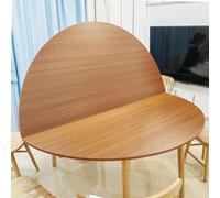 Dining Table Top Extender Only, Large Round Tables for Living Room, Kitchen, Replace Banquet Tables Collapsible, Wood Round Table Top Space Saving(D,1.4m)