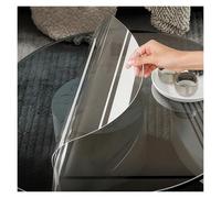 Dining Table Transparent Sticker Film, Cuttable Gloss Table Top Cloth Cover Roll for Office Desk/Kitchen Countertop, Clear Anti-Oil Home Film(48x115in/122x292cm)