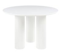 Dining Table TULEMALU White 120 cm 120 cm