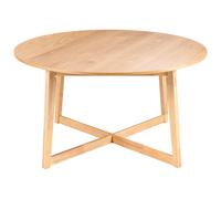 Dining Table WAIPORI Light Oak 140 cm 140 cm