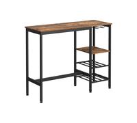 Dining Table with Wine Glass Holder