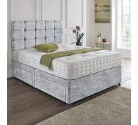 Dining Tables Rio Matching Headboard Divan Set, 2 Drawer On Same Side With Sprung 1500 Comfort Mattress - Double