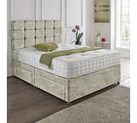 Dining Tables Rio Matching Headboard Divan Set, 2 Drawer On Same Side With Sprung 1500 Comfort Mattress - King