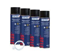 DINITROL® 3125 HS (High Solid) Drip Resistant Cavity Wax - 4 x 500ml Aerosols & 1 x Aerosol Extension Hose Nozzle
