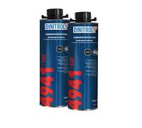 DINITROL® 4941 Black Underbody Chassis Self Healing Wax Protective Coating - 2 x 1 Litre Canisters (Schutz style screw cap)