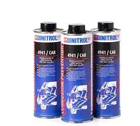 DINITROL® 4941 Black Underbody Chassis Self Healing Wax Protective Coating - 3 x 1 Litre Canisters (Schutz style screw cap)
