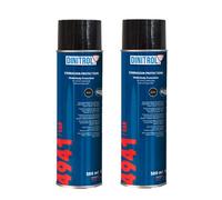 Dinitrol 4941 BLACK UNDERBODY WAX 2 x 500ml AEROSOL SPRAY CANS