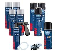 DINITROL CLEAR RUST PROOFING AEROSOL SPRAY KIT SMALL CAR