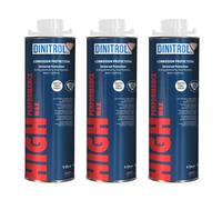 DINITROL HIGH PERFORMANCE UNDERBODY WAX CLEAR 3 x 1 LITRE - RUST PROOFING