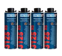 REJEL 4 X DINITROL HS3125 RUST PROOFING CAVITY WAX 1 LITRE WITH SCHUTZ STYLE SCREW CAP