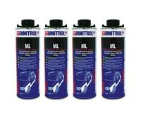 DINITROL ML3125 CAVITY WAX 4 x 1 Litre CANS (with Schutz style screw cap)