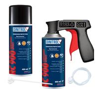 DINITROL RC900 RUST CONVERTER PRIMER 400ml CAN x 2 + EXTENSION NOZZLE + CANGUN